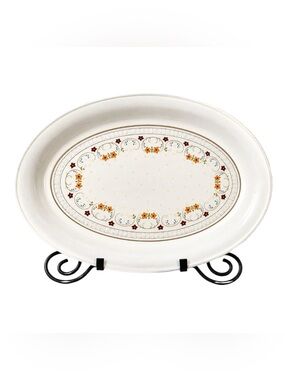 Denby-Langley Avignon Oval Platter 12 1/2" Discontinued England EXC